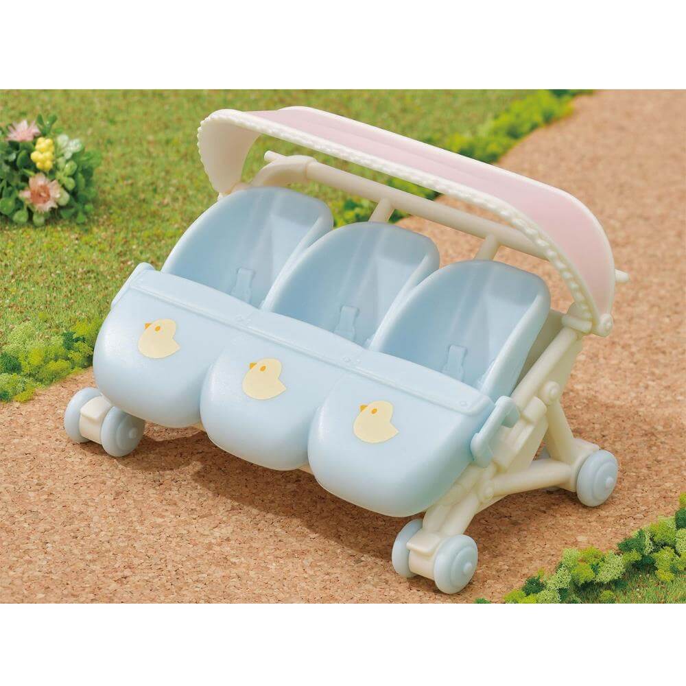 Sylvanian Families Triplets Stroller 5533